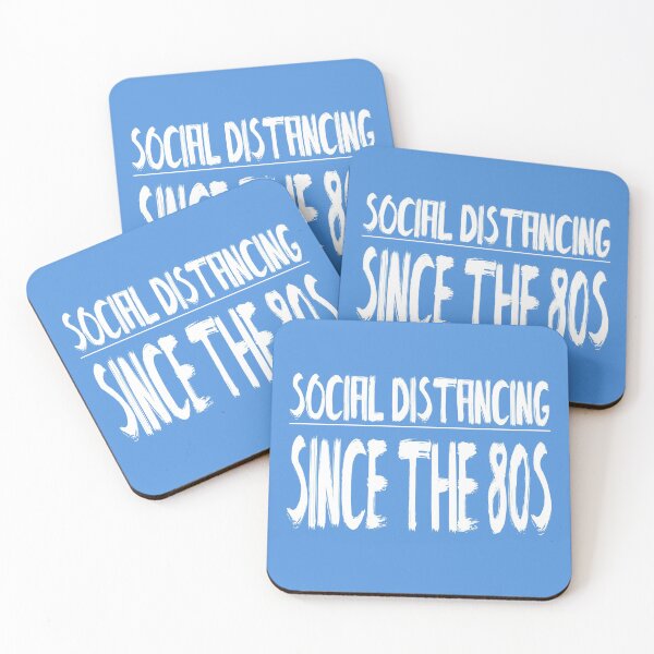 Item preview, Social Distancing Since the 80s designed and sold by MattsDesignShop.