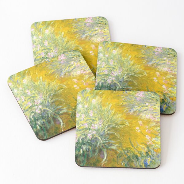 Item preview, Painting Art, Claude Monet Artist Paintings, The Path Through The Irises, Home Decor designed and sold by SasyJamArt.