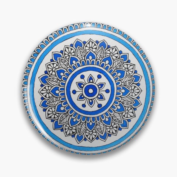 Item preview, Hand-drawn Acrylic Mandala design designed and sold by mbhuyan.