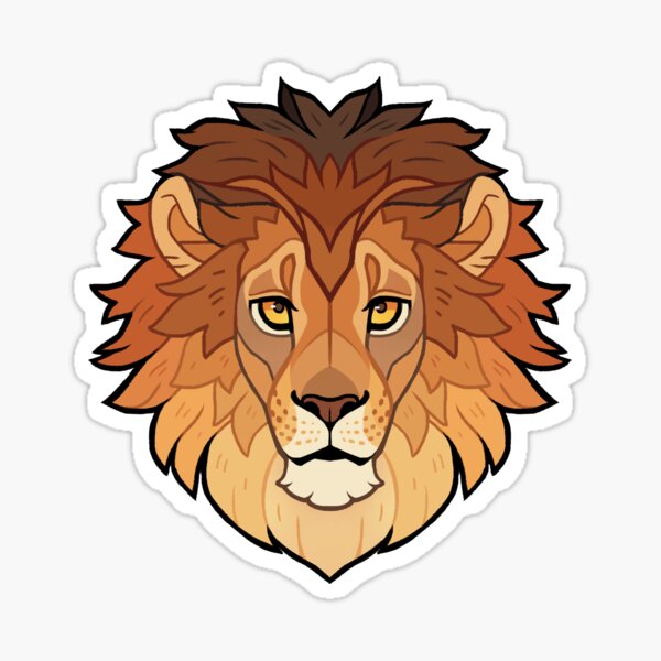 Lion Sticker
