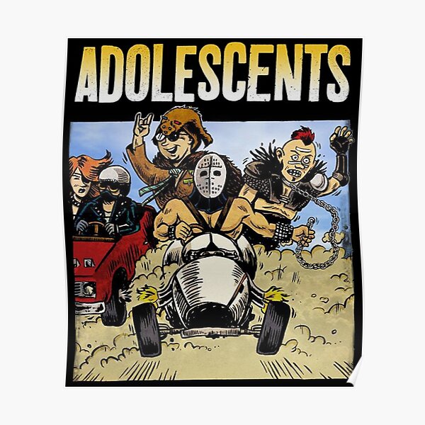 adolescents band merch