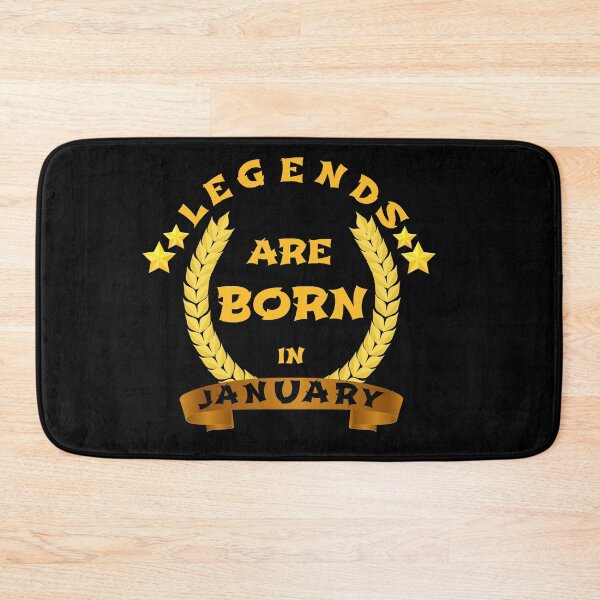 Item preview, Legends are born in January designed and sold by RueChiedza.