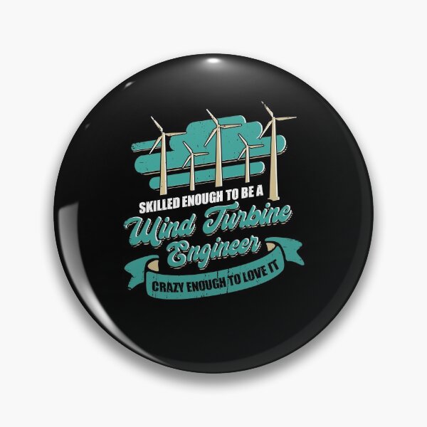 Item preview, Wind Turbine Engineer Engineering Gift designed and sold by Marcid95.