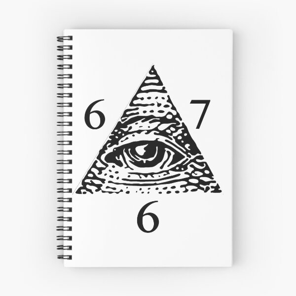 Item preview, 667 illuminati eye designed and sold by LoveGalBlackTan.