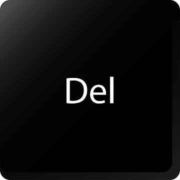 Artwork thumbnail, Delete Key by Sakuga Drip