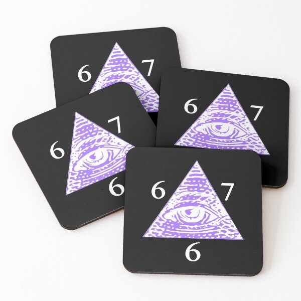Item preview, Copie de 667 illuminati eye designed and sold by LoveGalBlackTan.