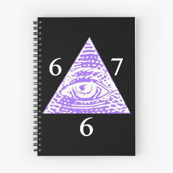 Item preview, Copie de 667 illuminati eye designed and sold by LoveGalBlackTan.