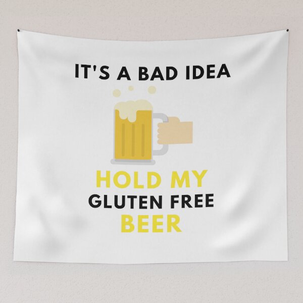 Item preview, Hold my gluten free beer designed and sold by GlutenFreeTee.