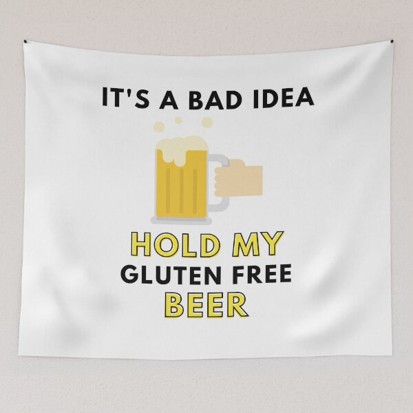 Item preview, Hold my gluten free beer designed and sold by GlutenFreeTee.