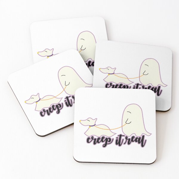 Item preview, Creep It Real Ghost + Ghost Puppy designed and sold by valentinavegasi.