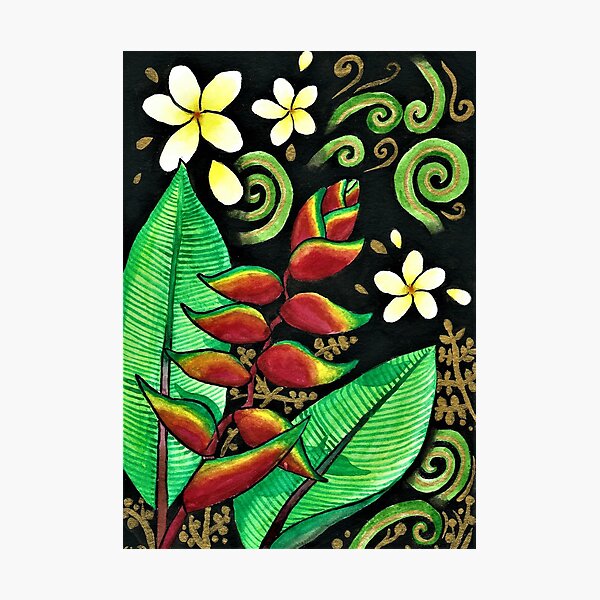 Malaysian Flowers Photographic Print