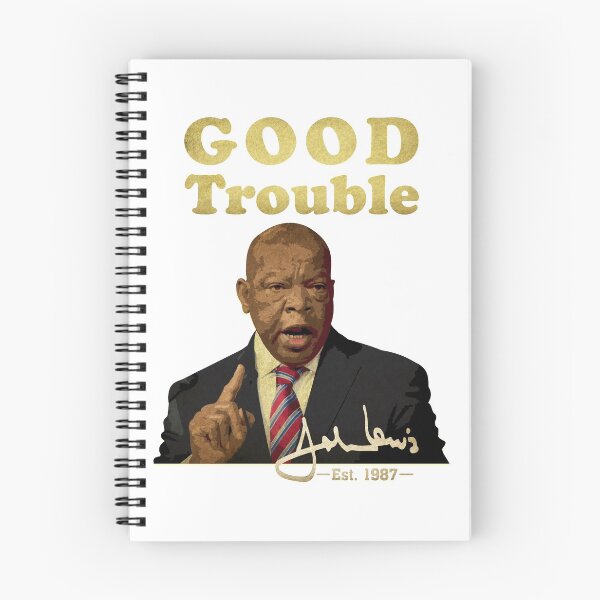 Item preview, Good trouble john lewis signature est 1987 designed and sold by ekaslavia.