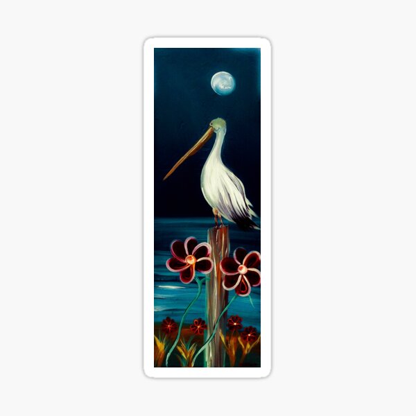 Pelican Paradise Sticker