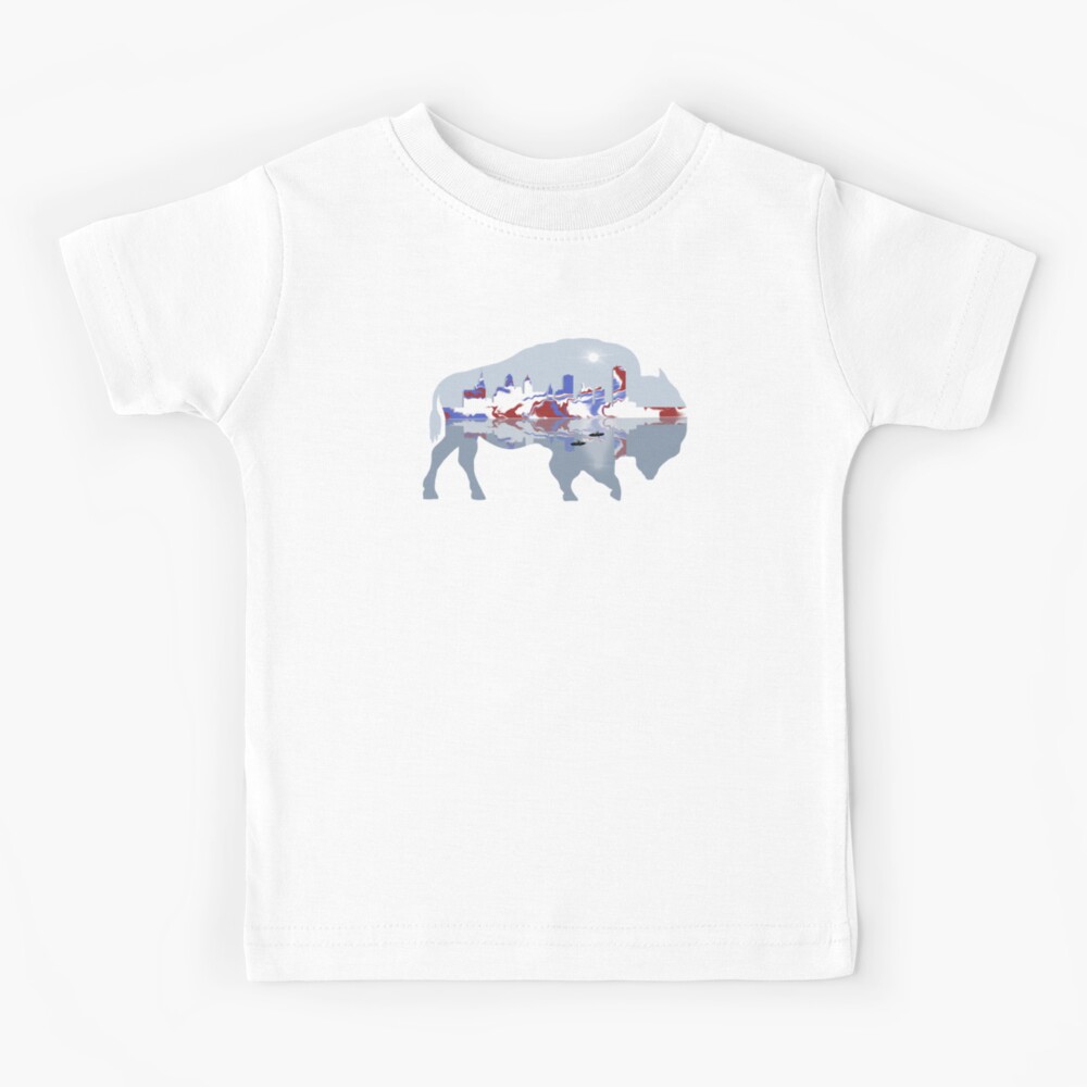 Red, White, and Blue Tie Dye Buffalo Football T-Shirt – The BFLO Store