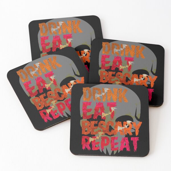 Item preview, Funny drink eat be scary repeat new Halloween design for unique gifts  designed and sold by Cardio Boutique.