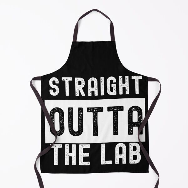 Item preview, STRAIGHT OUTTA THE LAB LABLIFE Medical Laboratory Scientist FUNNY designed and sold by Hippiesole.