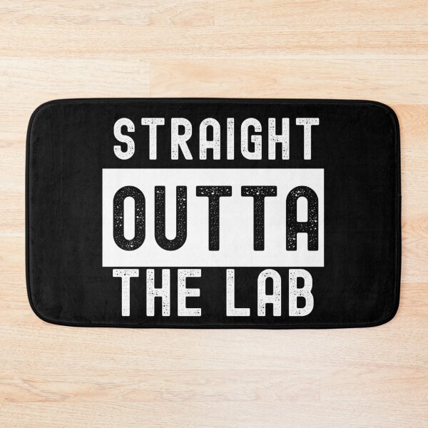 Item preview, STRAIGHT OUTTA THE LAB LABLIFE  Medical Laboratory Scientist FUNNY    designed and sold by Hippiesole.