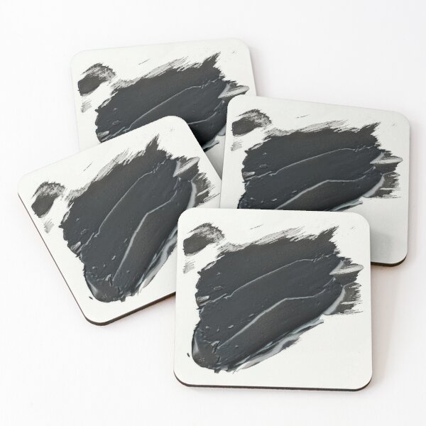 Item preview, Splash of paint black acrylic designed and sold by amagaclothing.