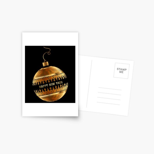 Item preview,    Happy New Year Gold Ball Man Woman Youth T-shirt Mug Phone Case designed and sold by Galina Kostyaeva.