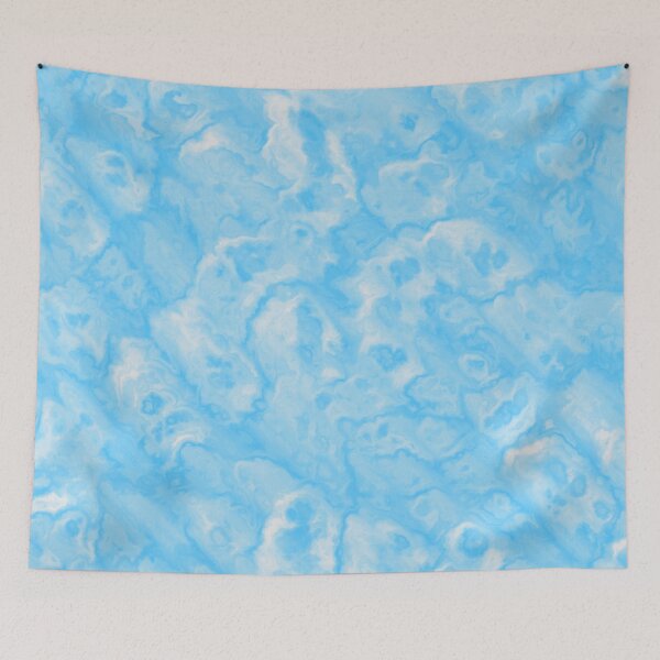 Item preview, 3D Cloudy blue sky marble effect designed and sold by Deegital18.
