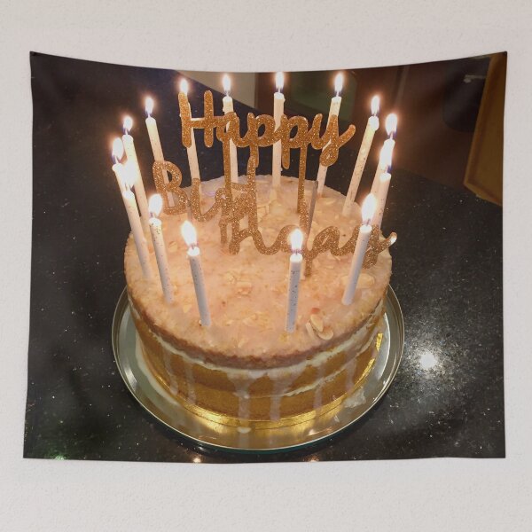 Item preview, Happy Birthday Cake.   Celebrations. designed and sold by Angela Haig-Harrison.