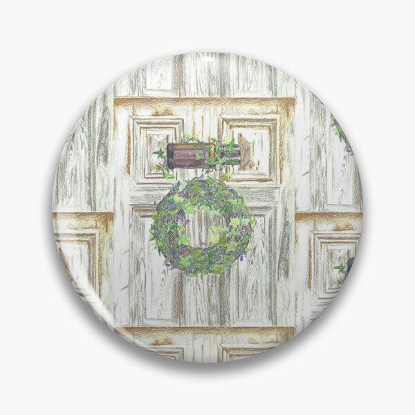 Item preview, Essential Oils Lavender Wreath designed and sold by Annika Griffith.