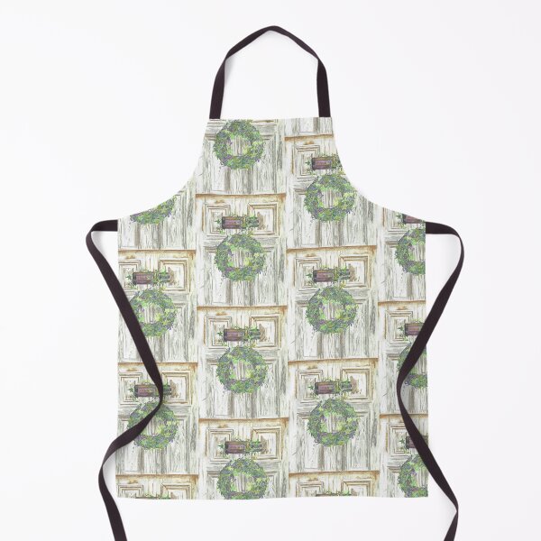 Essential Oils Lavender Wreath Apron