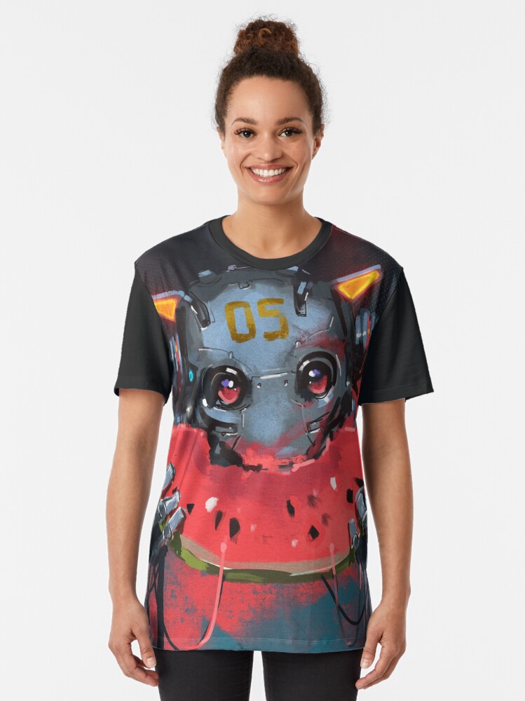 Alternate view of Watermelon Graphic T-Shirt