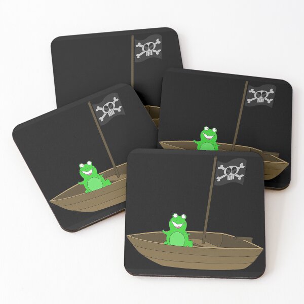 Item preview, Nice Frogs mascotas animales frong en barco pirata rana designed and sold by Coolstuff4you71.