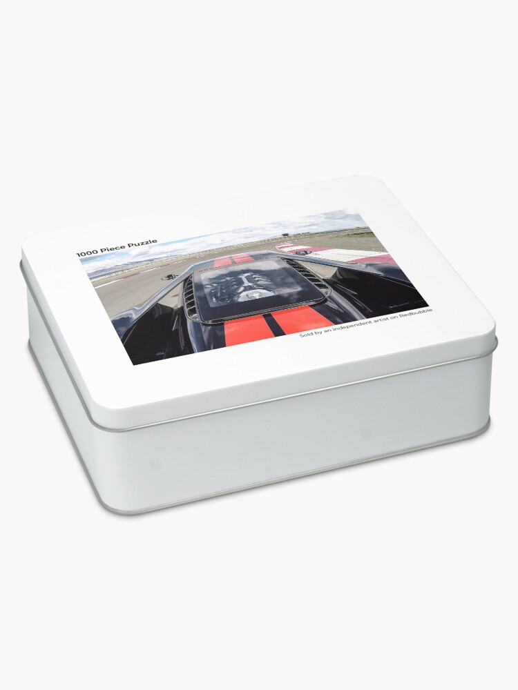 Alternate view of Ford GT on the track Jigsaw Puzzle