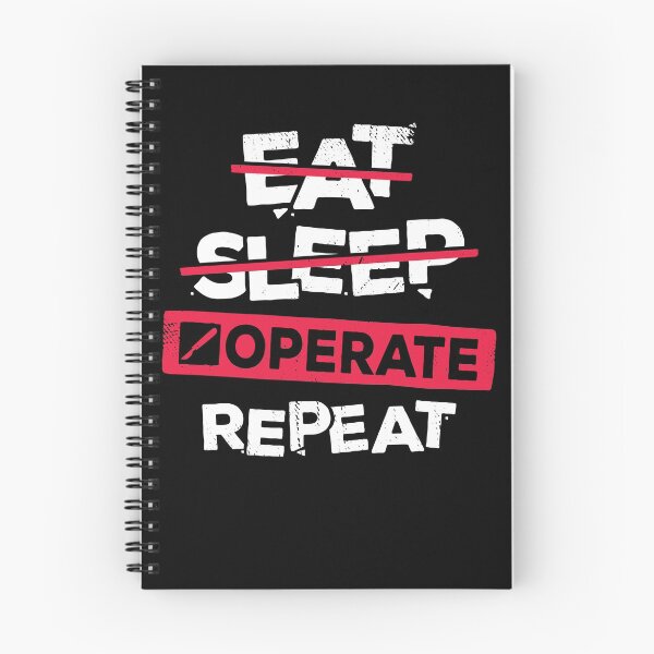 Item preview, Eat Sleep Operate Repeat Surgeon Gift designed and sold by Marcid95.