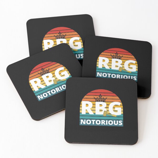 Item preview, RBG Initials Notorious with Crown and Gavel designed and sold by Krafty  Arts Studio.