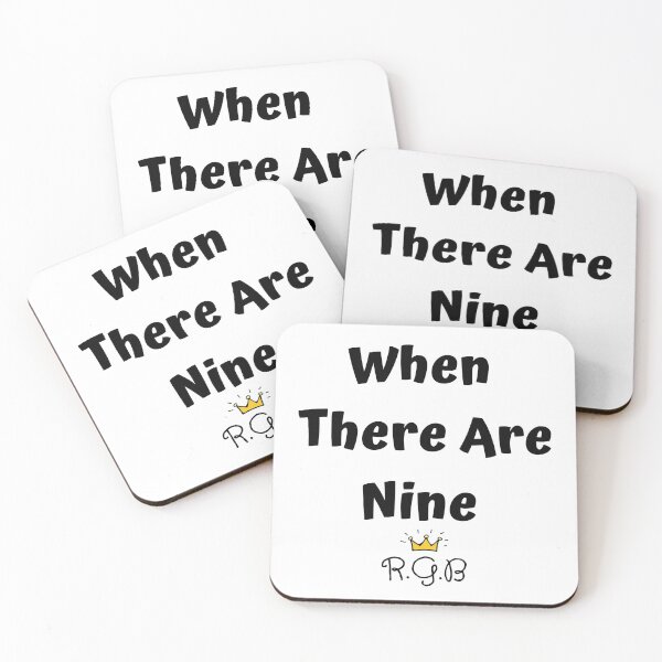 Item preview, When There Are Nine, RGB designed and sold by Teeinno.