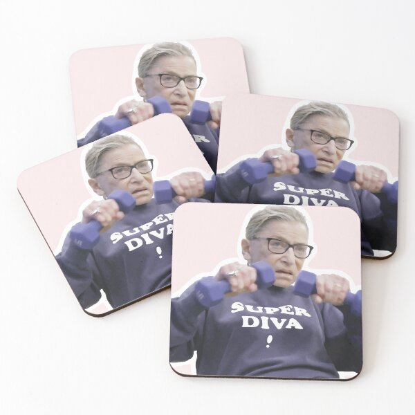 Item preview, RBG Super Diva Sweatshirt, working out designed and sold by cocotoe.