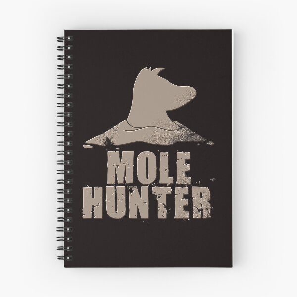 Item preview, Mole hunter text retro designed and sold by Imutobi.