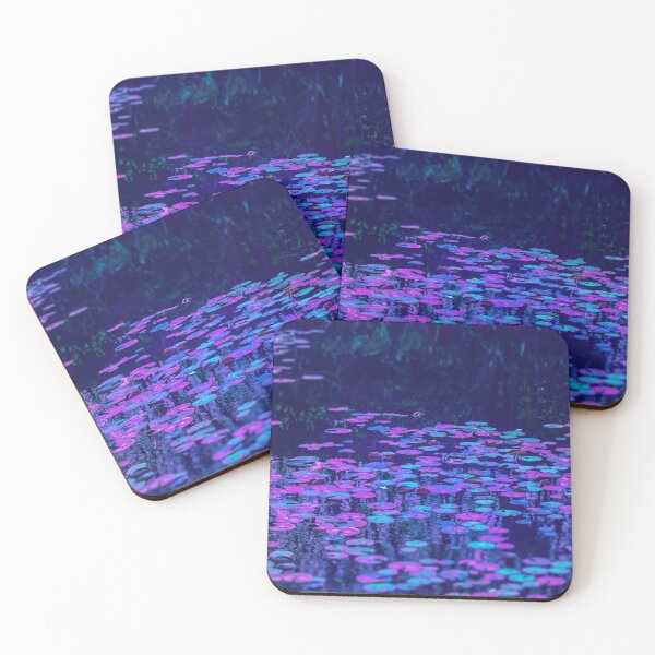 Item preview, Water Lily Evening Lotus Pond - Lotus  designed and sold by CattlettArt.