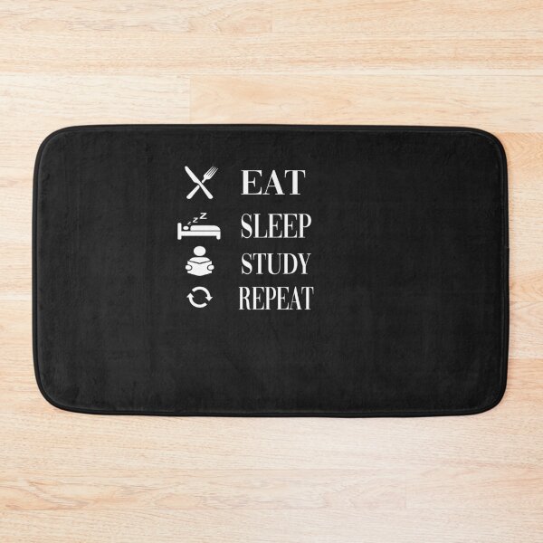 Item preview, Copy of Eat. Sleep.Study. Repeat.  designed and sold by yoyodsing15.