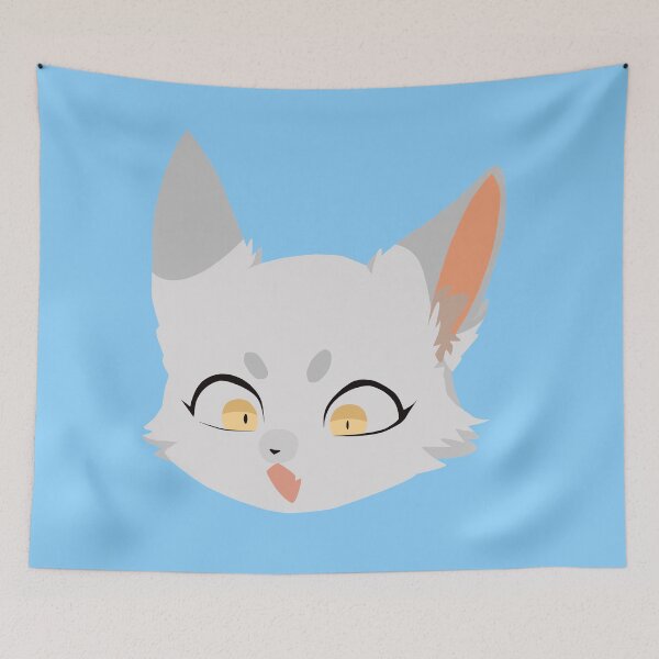 Item preview, White Cat designed and sold by Tazadahar.