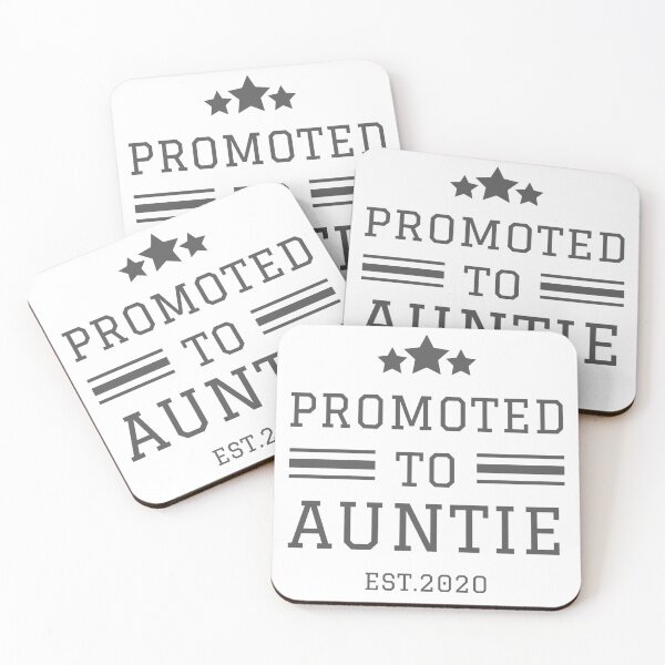 Item preview, Promoted To Auntie 2020 designed and sold by m95sim.