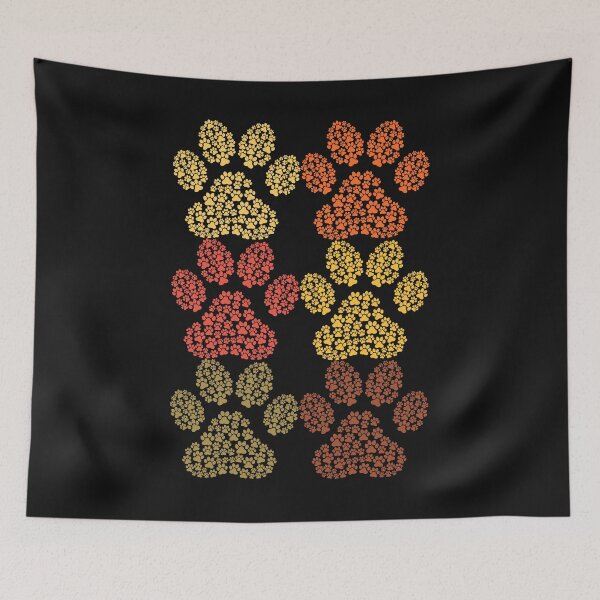 Item preview, Fall - Paw prints designed and sold by DoggyLoveCA.