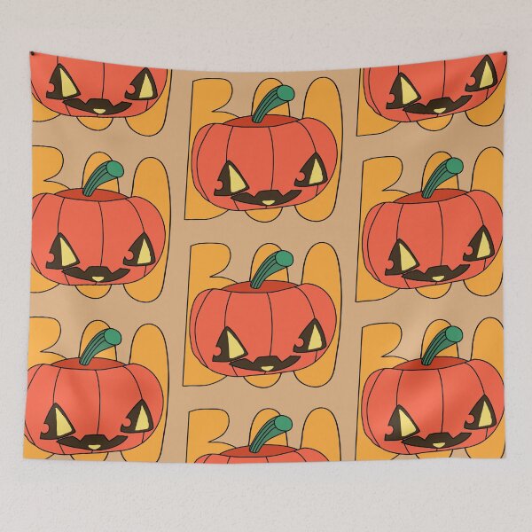 Item preview, Larry the Friendly Giant Pumpkin gets dressed up for Halloween  | babyRAGE Item #I0010 designed and sold by babyrage.