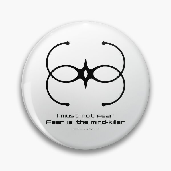 Item preview, I must not fear. Fear is the mind-killer (Dune) designed and sold by Eenig.
