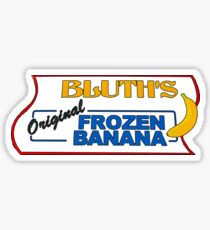 bluth's original frozen bananas Sticker