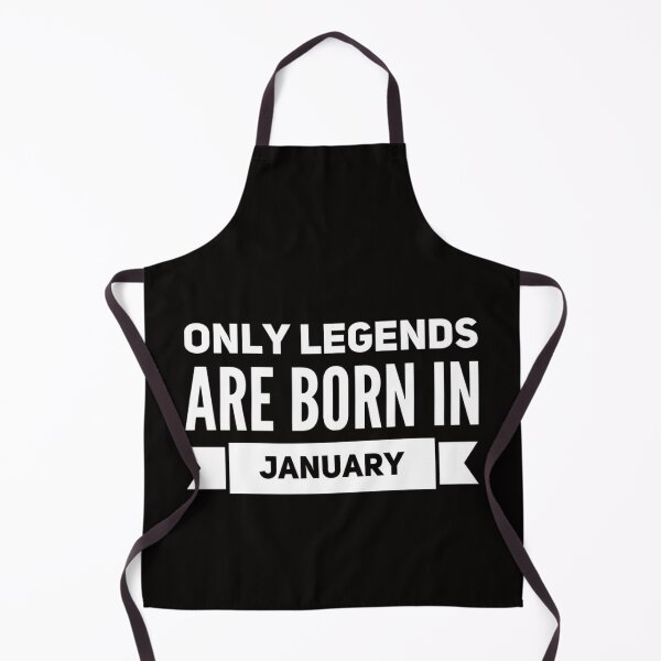 Item preview, Only Legends Are Born In January designed and sold by Mamibo.