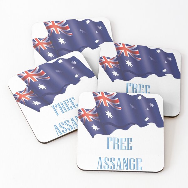Item preview, Free Assange  - Australie designed and sold by EcodesignPro.