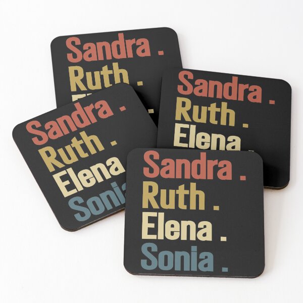 Item preview, The supremes, Sandra, Ruth, Elena, Sonia, ruth bader ginsburg, Sandra Day O'Connor, elena kagan, Sonia Sotomayor designed and sold by T-DESIGNEDZ.
