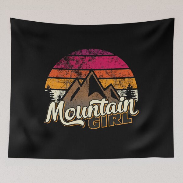 Item preview, Mountain Girl Women Retro Partner Look designed and sold by teeseeds.