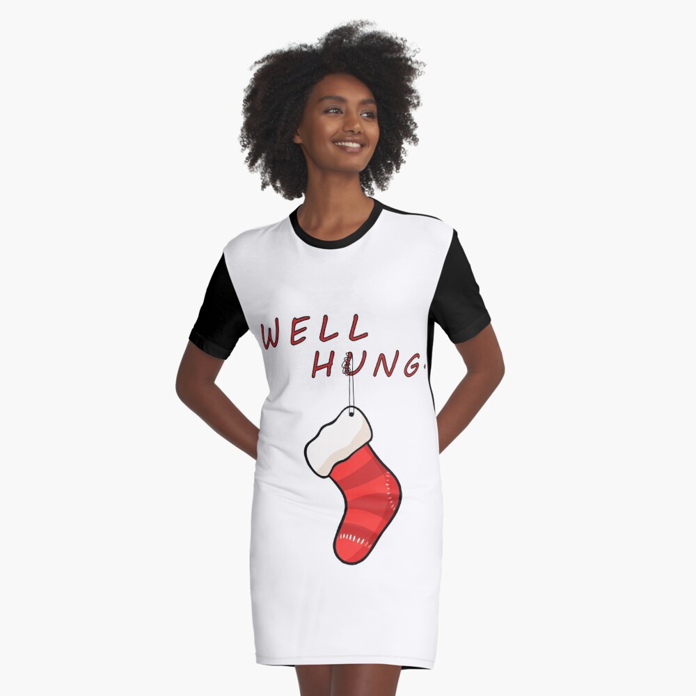 Well Hung, Dirty Christmas Stocking Holiday Gift Funny Xmas Poster for  Sale by Footbox