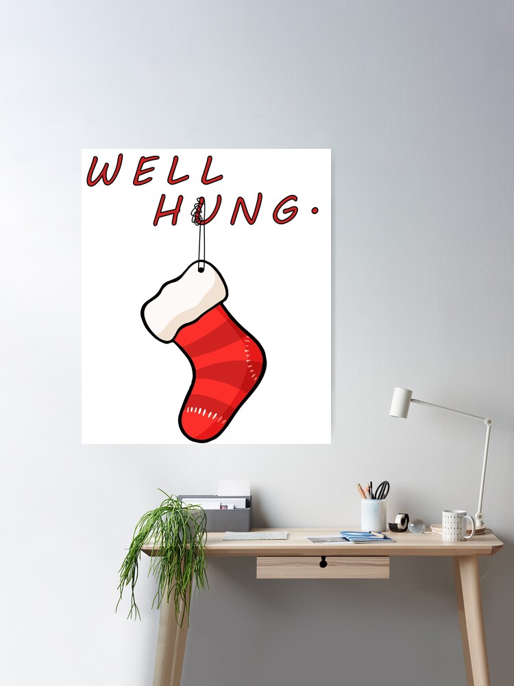 Well Hung Custom Christmas Stocking