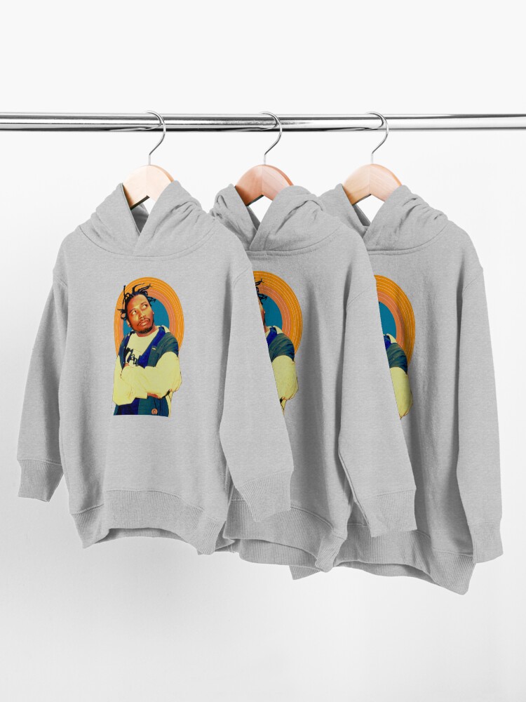 Alternate view of Old Dirty Bastard Halo Toddler Pullover Hoodie